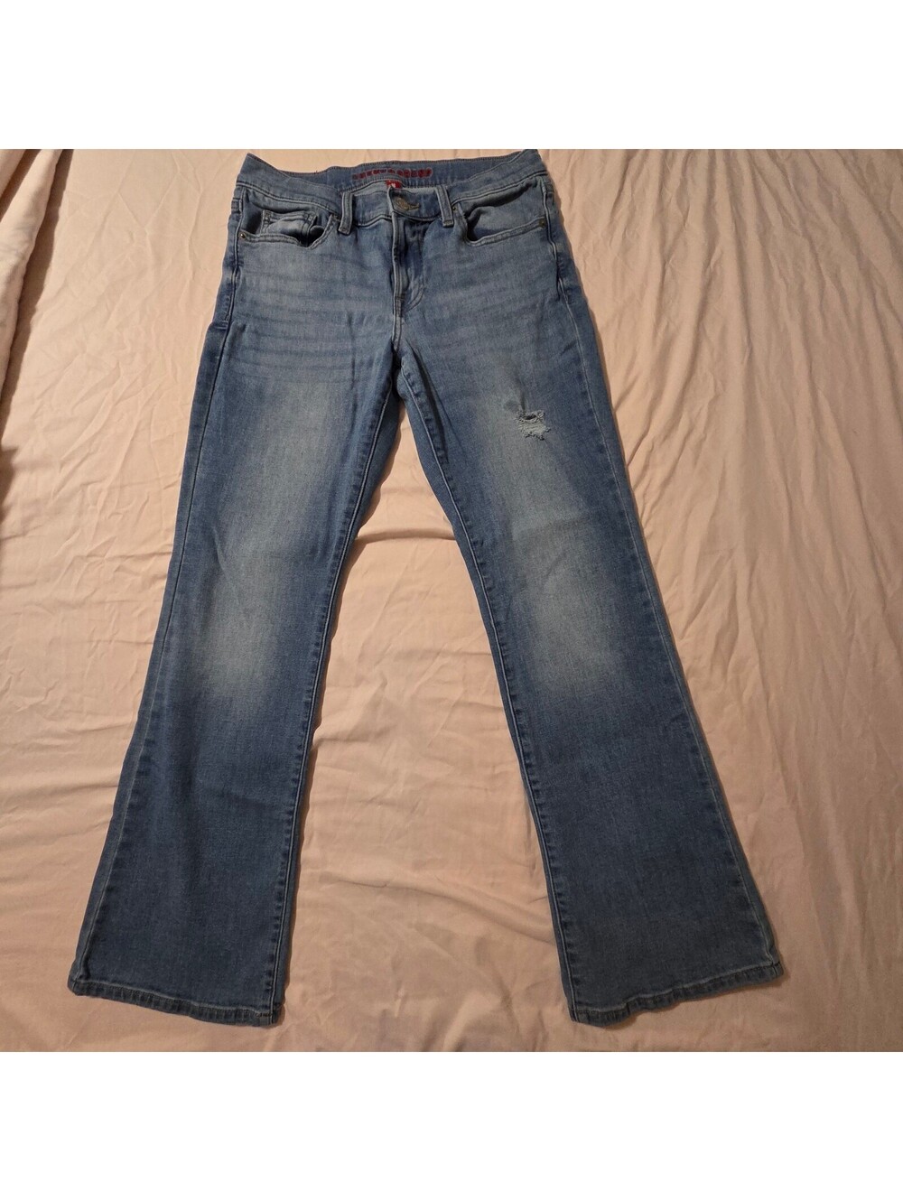Lucky Brand Sweet Mid Rise Bootcut Jeans Size 8/29 Light Blue Denim